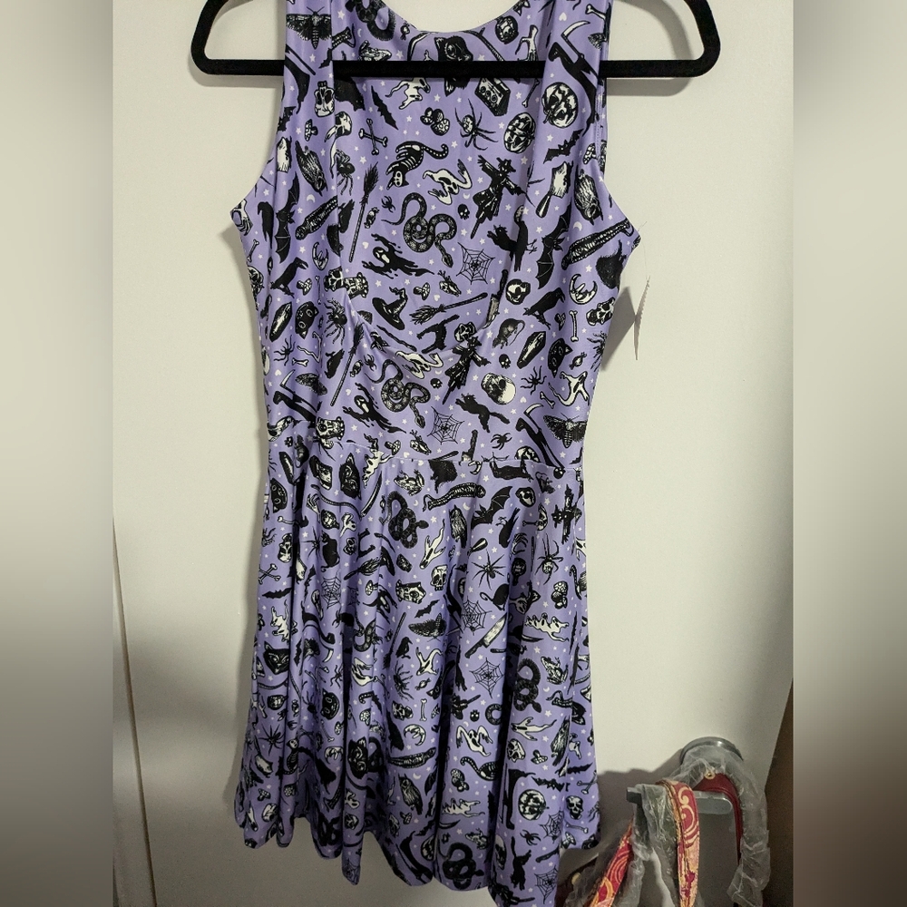Black Milk Fright Night Underbust Dress Large